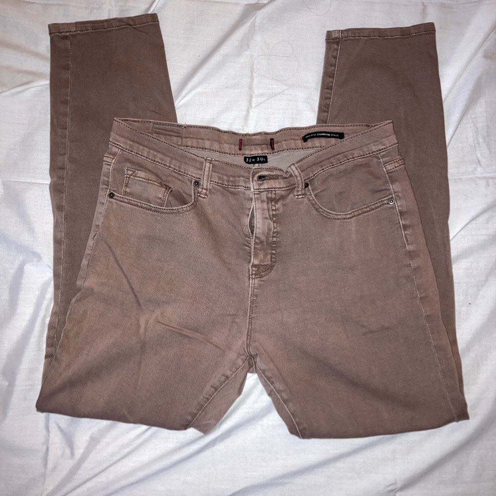 Tan BDG high waist skinny jeans